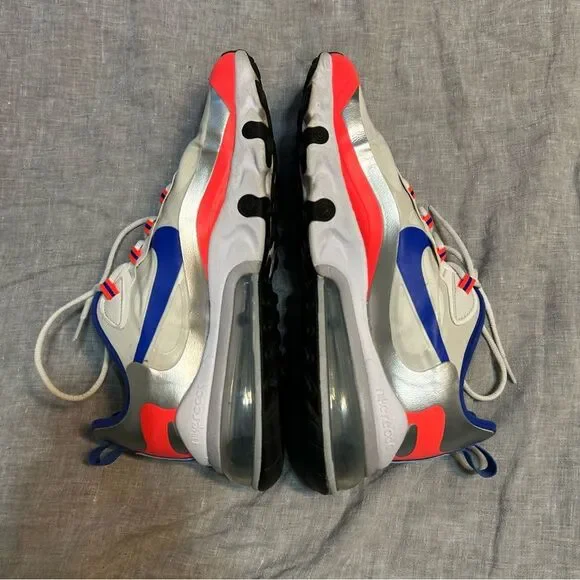 Nike Women's Air Max 270 React Knicks Sneakers Size 11 Basketball - Picture 7 of 11